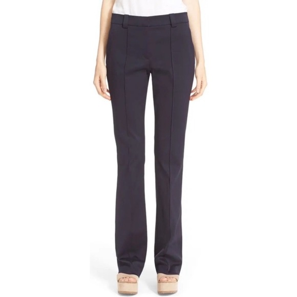 A.L.C. Joseph Trouser Pleated Flare Leg Pants in Black Women’s Size 2 - Picture 1 of 9